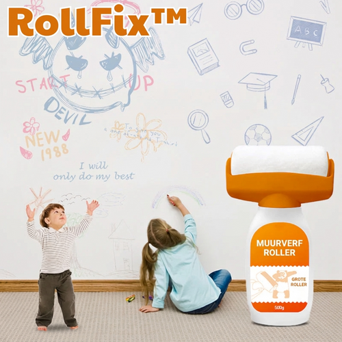 RollFix™ | Eindelijk Perfecte Muur In Minuten