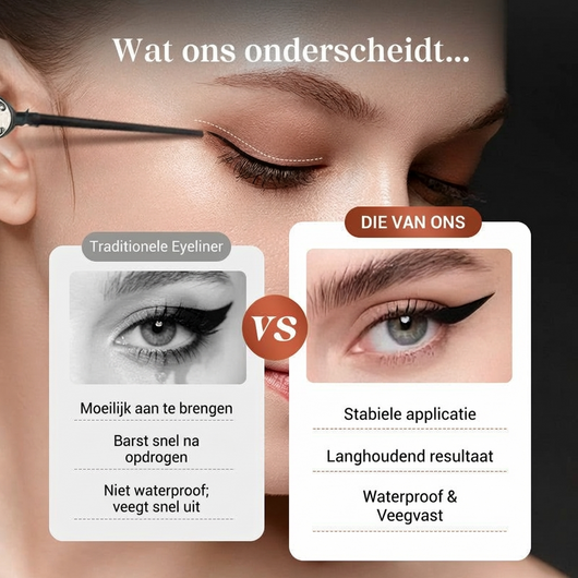 SeduxLiner™ | Altijd Scherpe, Verleidelijke Ooglijnen Zonder Uitsmeren