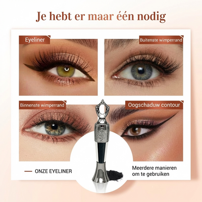 SeduxLiner™ | Altijd Scherpe, Verleidelijke Ooglijnen Zonder Uitsmeren