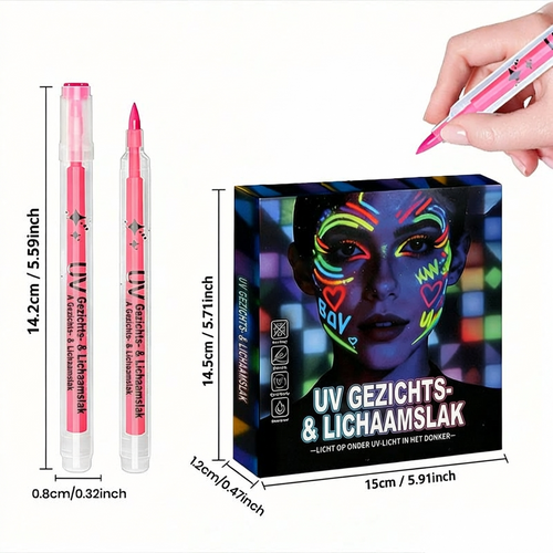 VividPulse™ | Neon bodypaint sticks voor onvergetelijke feesten