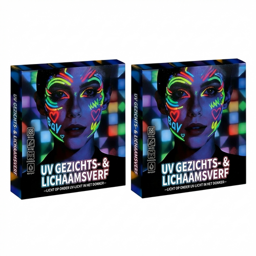 VividPulse™ | Neon bodypaint sticks voor onvergetelijke feesten