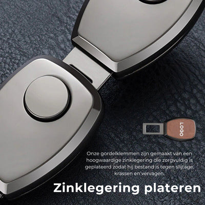 BuckleGrip™ | Zet je gordel vast zonder gedoe, elke keer perfect.