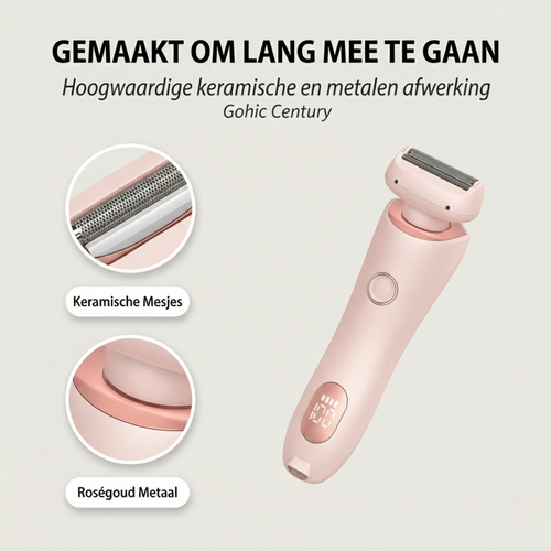 NovaShave™ | Eindelijk Glad Zonder Irritatie Of Pijn