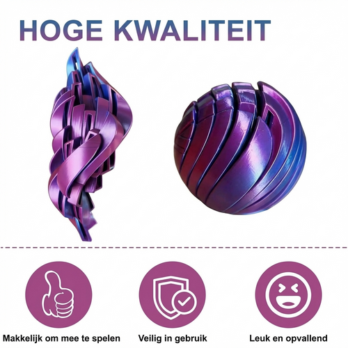 CalmiSphere™ | Stop stress in 30 seconden met de Fidget Reset Methode