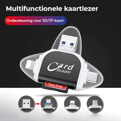 SnapBridge™ | Vier poorten, één kabel, alle apparaten verbonden