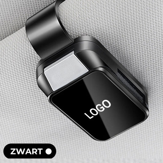 ClipVault™ | Brillen veilig opgeborgen, altijd binnen handbereik in je auto