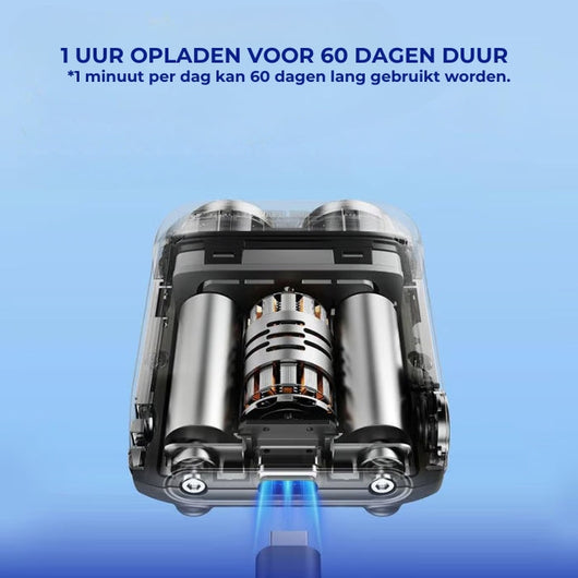 RazorGlide™ | Precisie van thuisscheren, gewicht van tandpasta