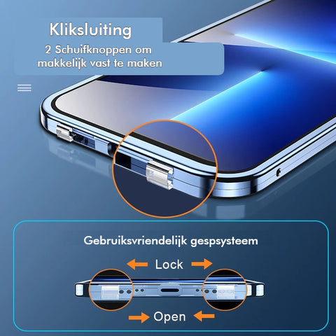 FlexShield™ | Bescherming aan beide zijden zonder extra dikte in je zak