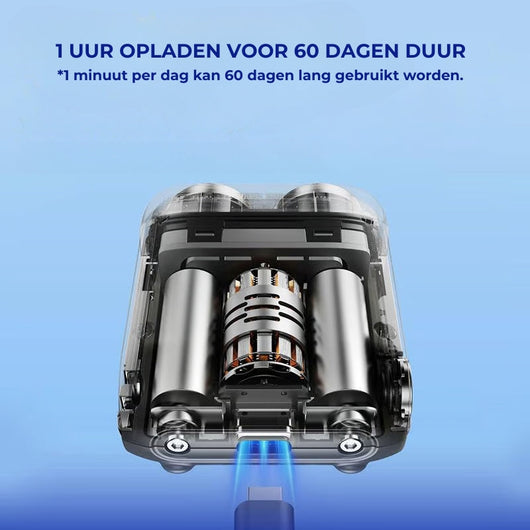 RazorGlide™ | Precisie van thuisscheren, gewicht van tandpasta