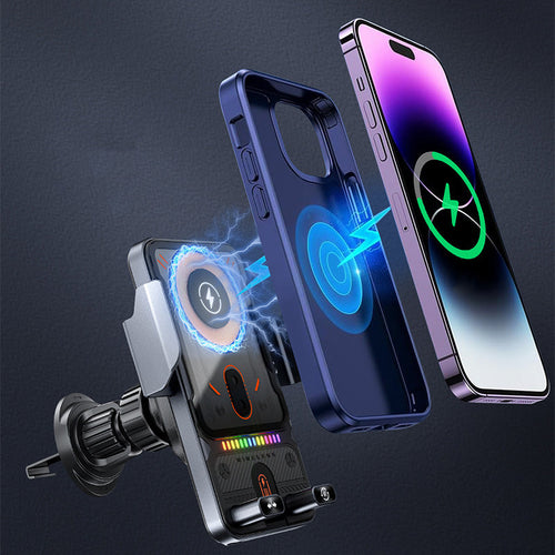 MagDrive™ | Slimme 2-in-1 Autohouder & Oplader