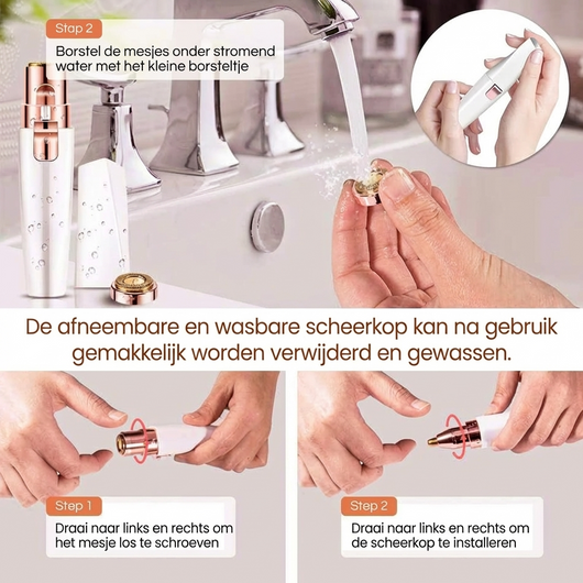 NovaTrim™ | Nooit Meer Schamen Voor Gezichtshaar