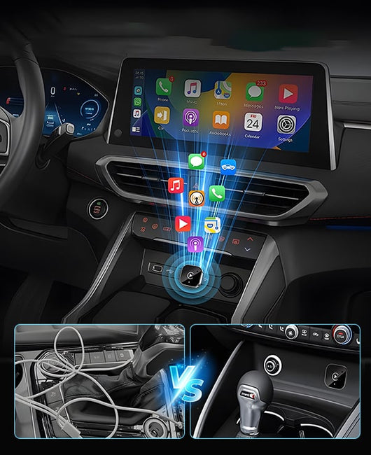 AutoLink™ Draadloze CarPlay & Android Auto Adapter