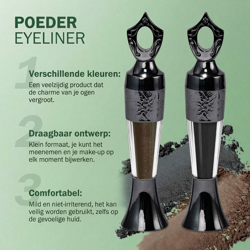 Vitalenza™ | Waterproof Poeder Eyeliner - 100% Natuurlijk