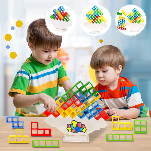 BrainBuild™ Magnetische Tetris Set - Ontgrendel Creativiteit en Kritisch Denken (SET van 16 Stuks)