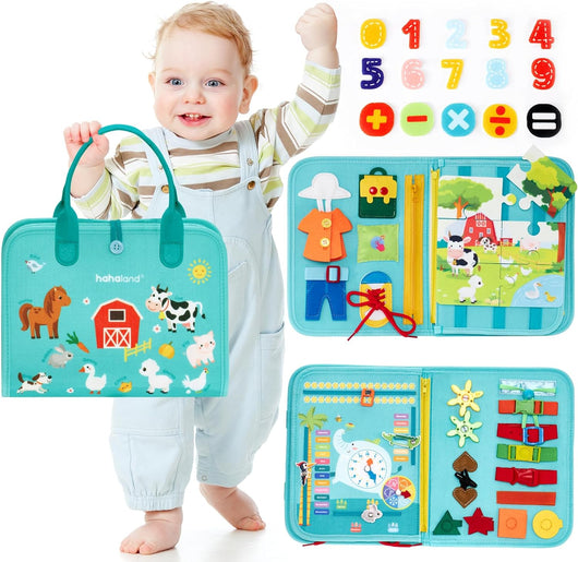 Kletshuts™ BusyBoard: Zintuiglijk Fijne Motoriek Montessori Educatief Busy Board