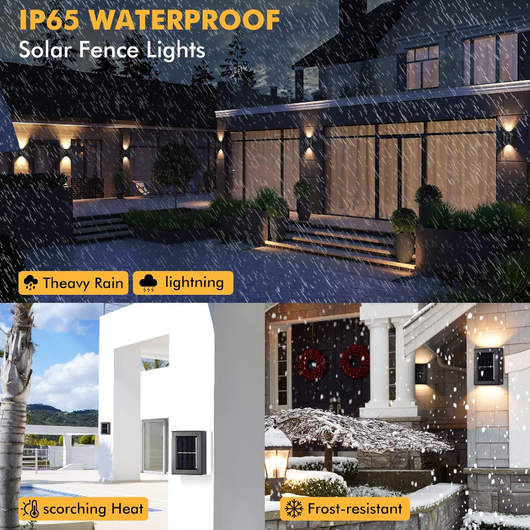 Vitalenza™ WallLight: Zonne Dubbele Schaduw Muur Licht