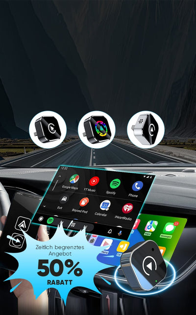 AutoLink™ Draadloze CarPlay & Android Auto Adapter