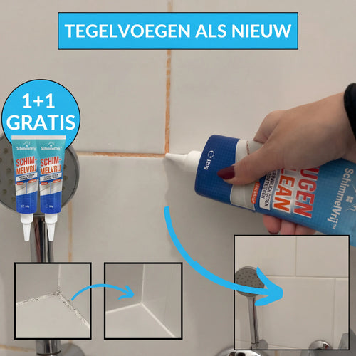 SchimmelVrij™ | Witte Voegen in Één Nacht
