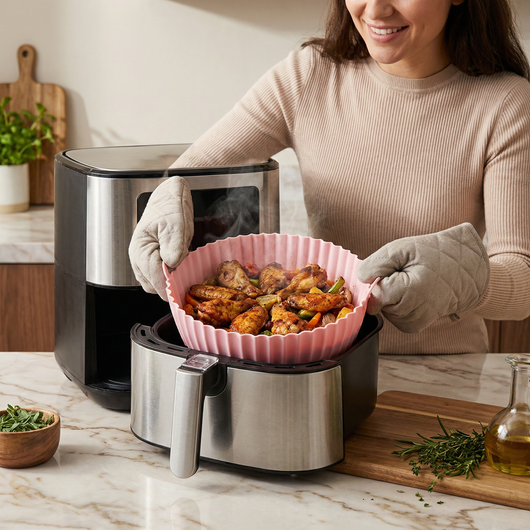 FryShield™ | Nooit Meer die Vieze Airfryer