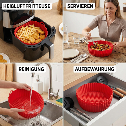FryShield™ | Nooit Meer die Vieze Airfryer