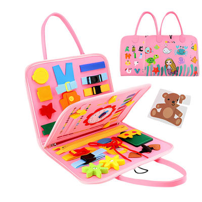 Kletshuts™ BusyBoard: Zintuiglijk Fijne Motoriek Montessori Educatief Busy Board