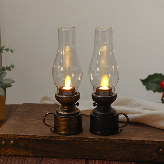 Ledsen™ VintageLamp | Gezellige Vintage Sfeer Zonder Open Vuur