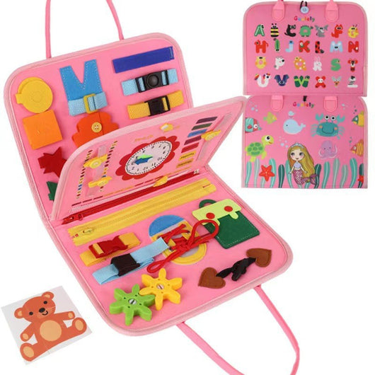 Kletshuts™ BusyBoard: Zintuiglijk Fijne Motoriek Montessori Educatief Busy Board