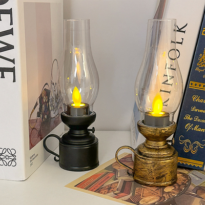 Ledsen™ VintageLamp | Gezellige Vintage Sfeer Zonder Open Vuur