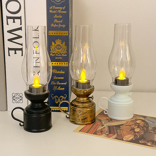 Ledsen™ VintageLamp | Gezellige Vintage Sfeer Zonder Open Vuur