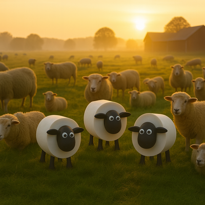 SchaapRol™ – Een schaap-grappige twist op het toilet