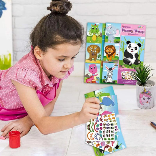 Kletshuts™ StickerBook 1+1 GRATIS: DIY Stickerboek Knutselen Voor Jongens En Meisjes