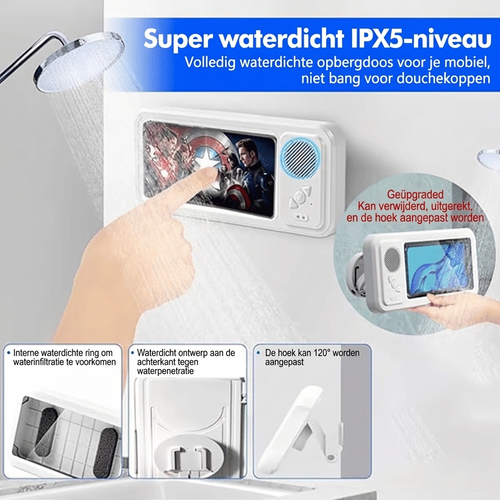 AuraStream™ | Doucheplezier met kristalheldere muziek