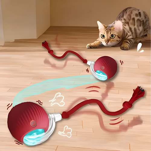 Catfri® CatBall: Automatisch Interactief Leuk Kat Achtervolgen Bal
