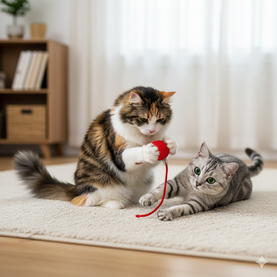 Catfri® CatBall: Automatisch Interactief Leuk Kat Achtervolgen Bal